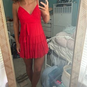 Saints & Secrets Red Mini Dress